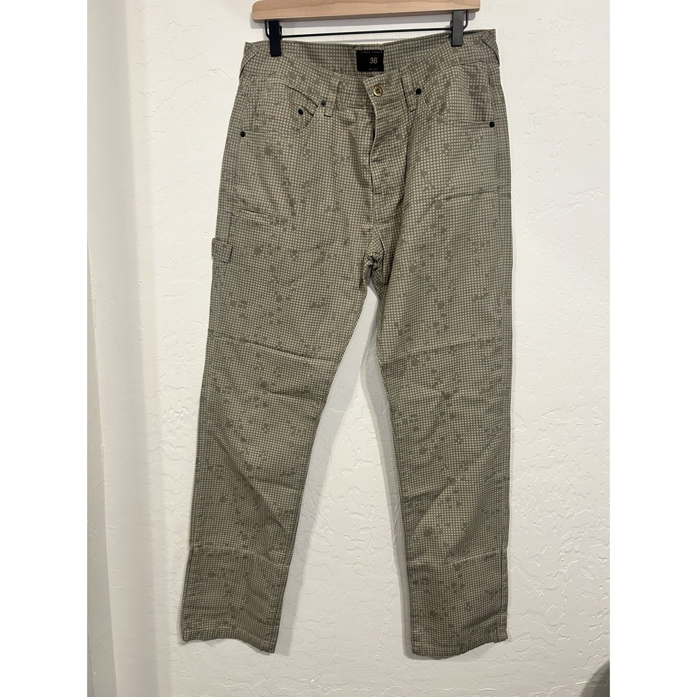 10deep Pants Mens 36 Green Printed Multi Pocket Outdoor‎ Pants
